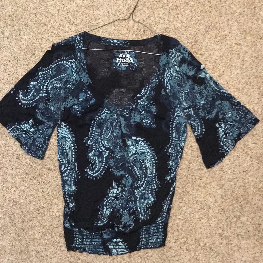 Rayon Floral Top